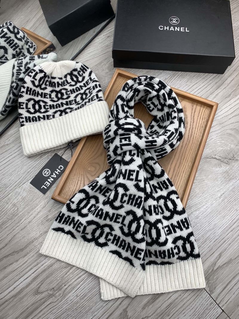 Chanel Caps Scarfs